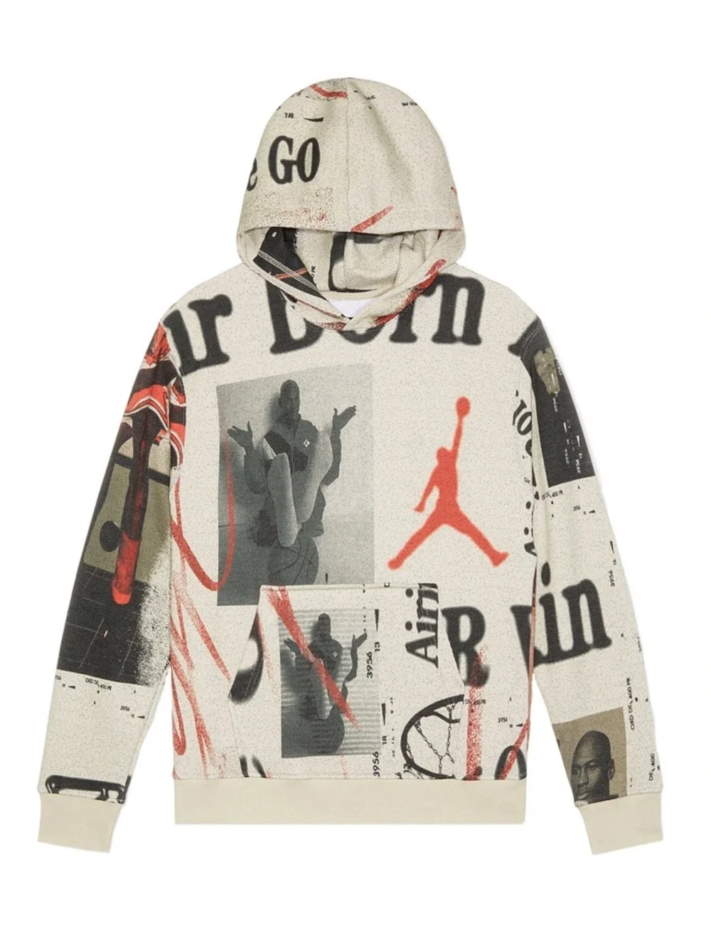 🔥 JORDAN HERITAGE KNIT PULLOVER HOODIE Limited Edition Hoodie Size M